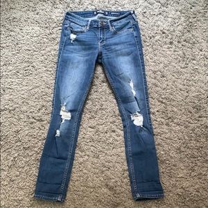 low rise hollister jeans